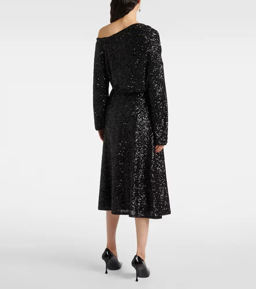 Diane von Furstenberg Belle sequined asymmetric top | Thumbnail 4