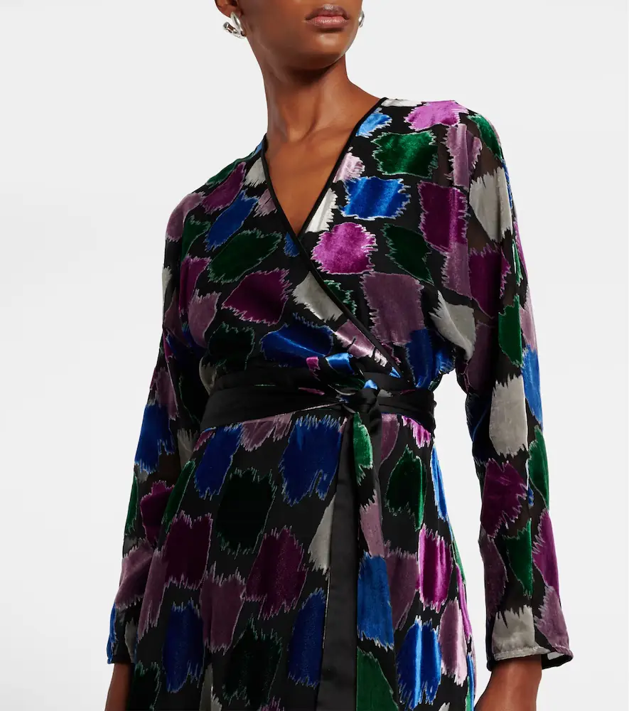 Diane von Furstenberg Babette printed midi dress | Thumbnail 4 Diane von Furstenberg Babette printed midi dress | Thumbnail 4