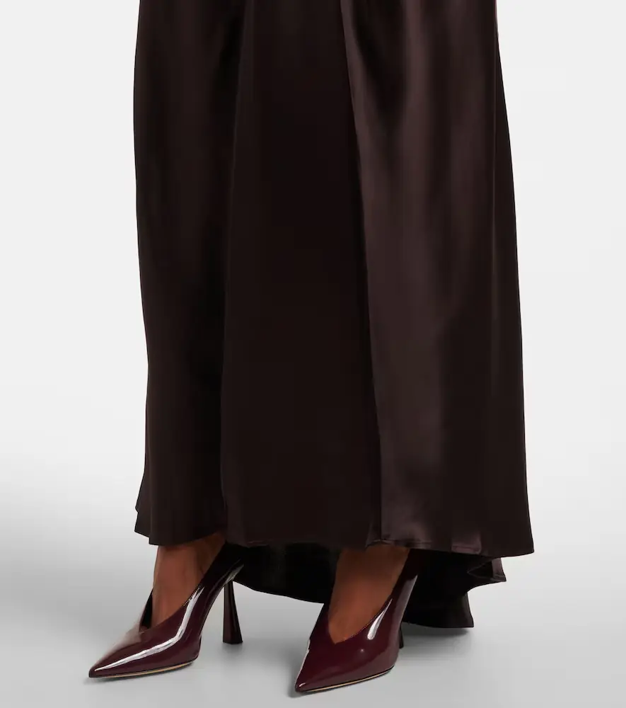 Staud Wayfaring gathered strapless midi dress | Thumbnail 4