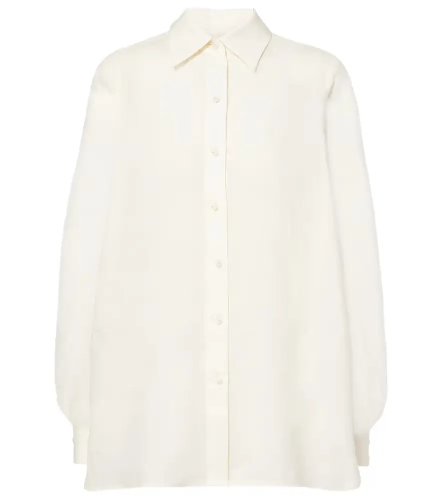 Crush ramie shirt