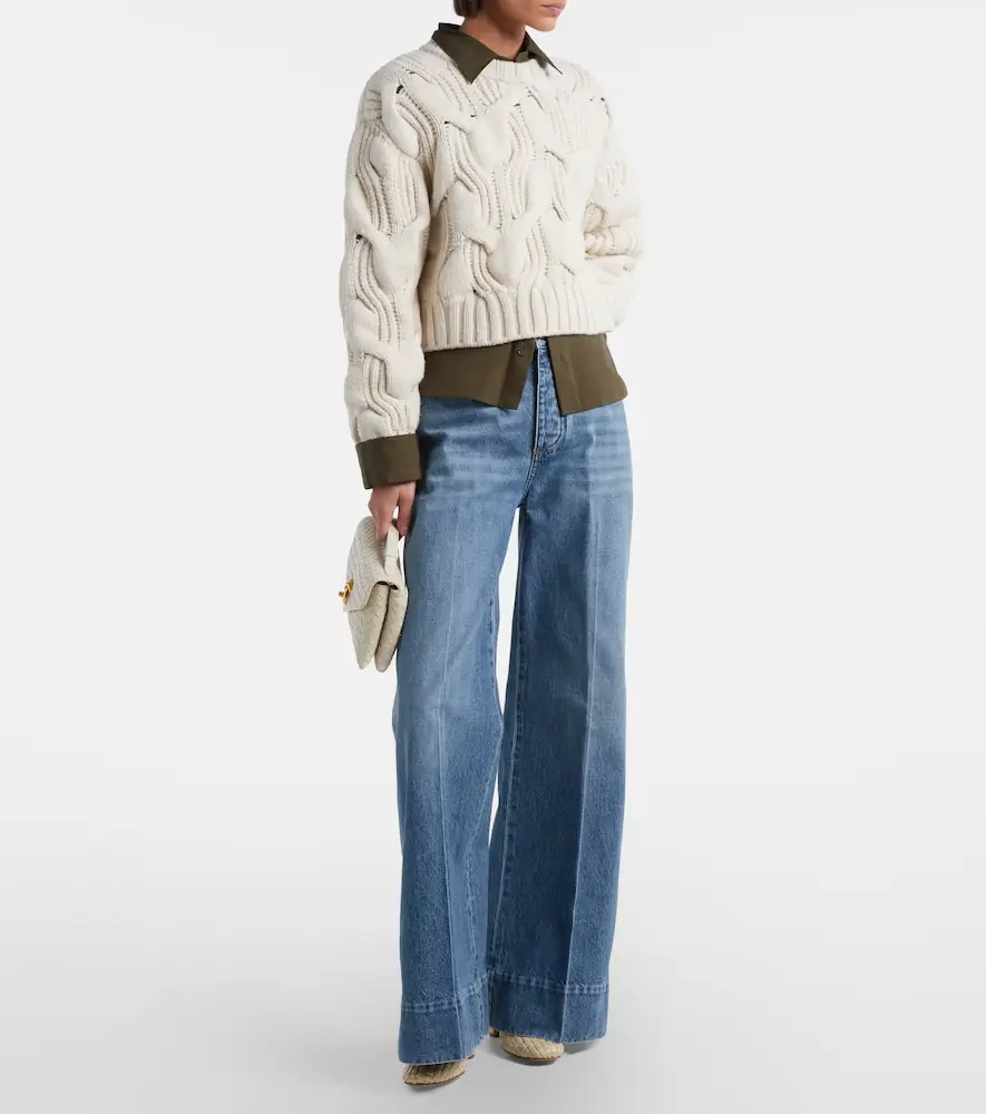 Bottega Veneta High-rise wide-leg jeans | Thumbnail 2 Bottega Veneta High-rise wide-leg jeans | Thumbnail 2