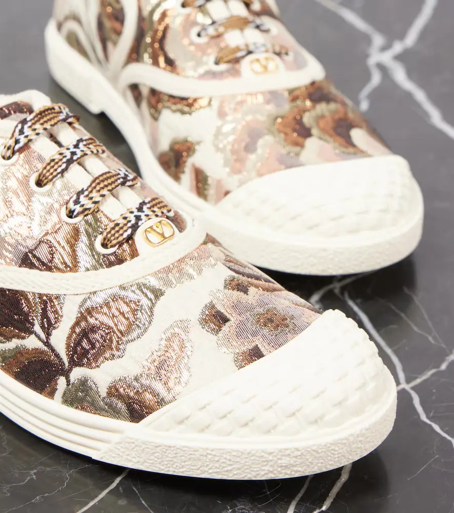 Valentino Garavani Bay By Bay jacquard sneakers | Thumbnail 2 Valentino Garavani Bay By Bay jacquard sneakers | Thumbnail 2