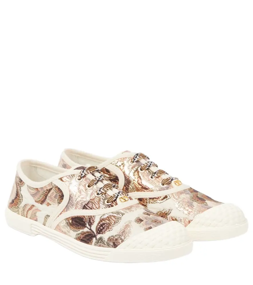 Valentino Garavani Bay By Bay jacquard sneakers