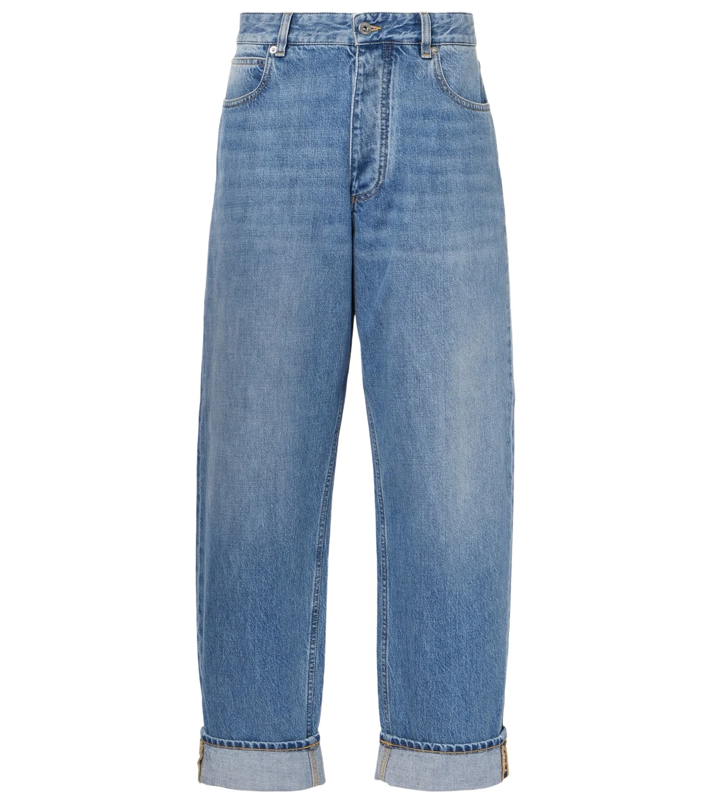 Mid-rise straight jeans Mid-rise straight jeans