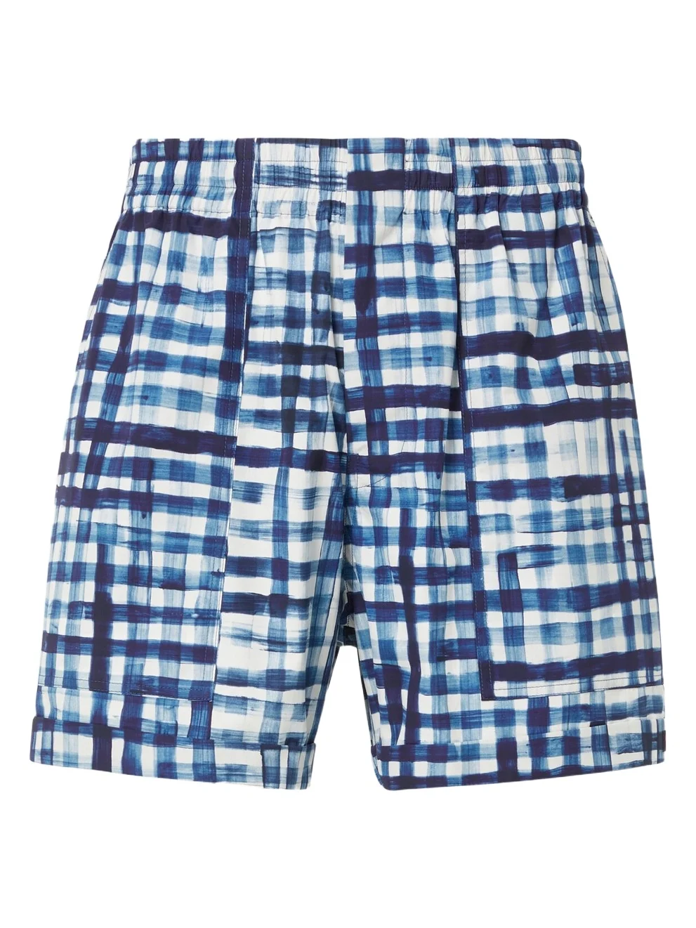 Gingham cotton Bermuda shorts Gingham cotton Bermuda shorts