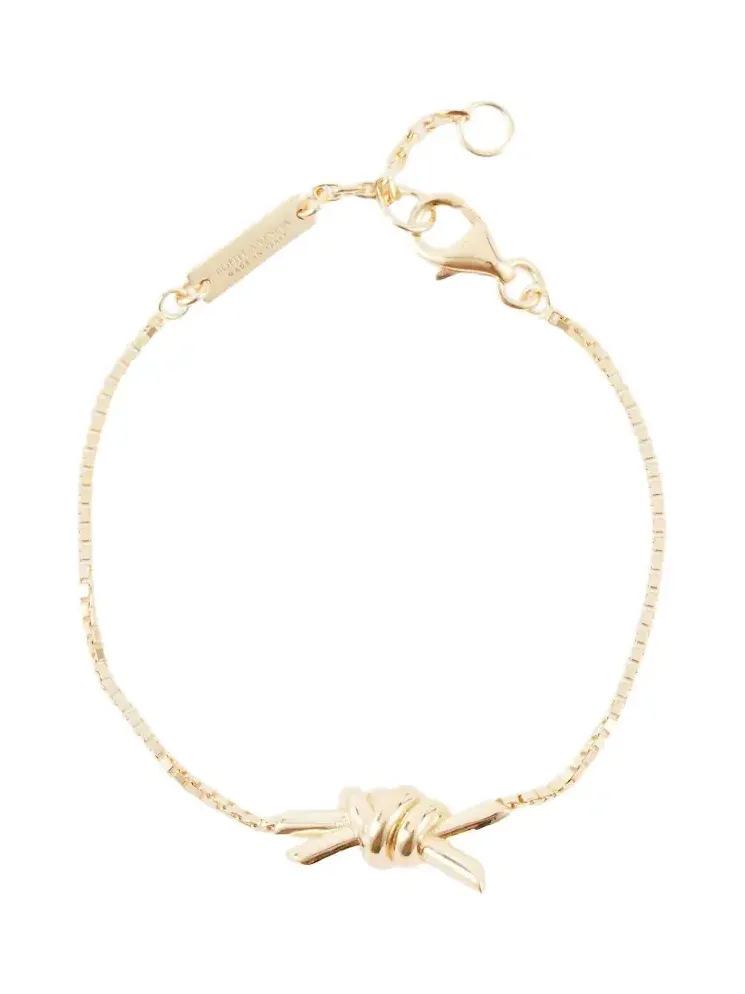 Knot gold-plated sterling silver bracelet Knot gold-plated sterling silver bracelet