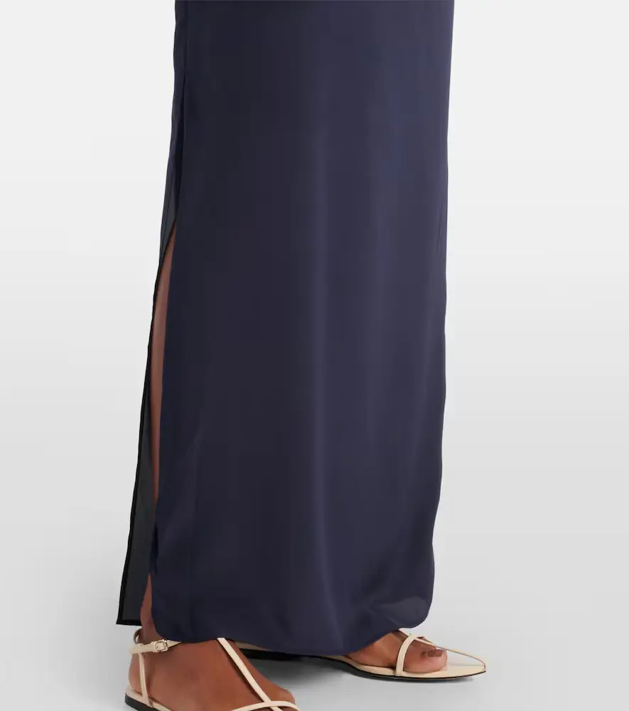 SIR. Mariner printed silk maxi dress | Thumbnail 3