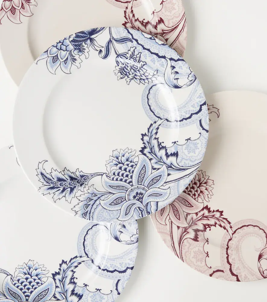 Etro Bloom set of 2 porcelain charger plates | Thumbnail 3
