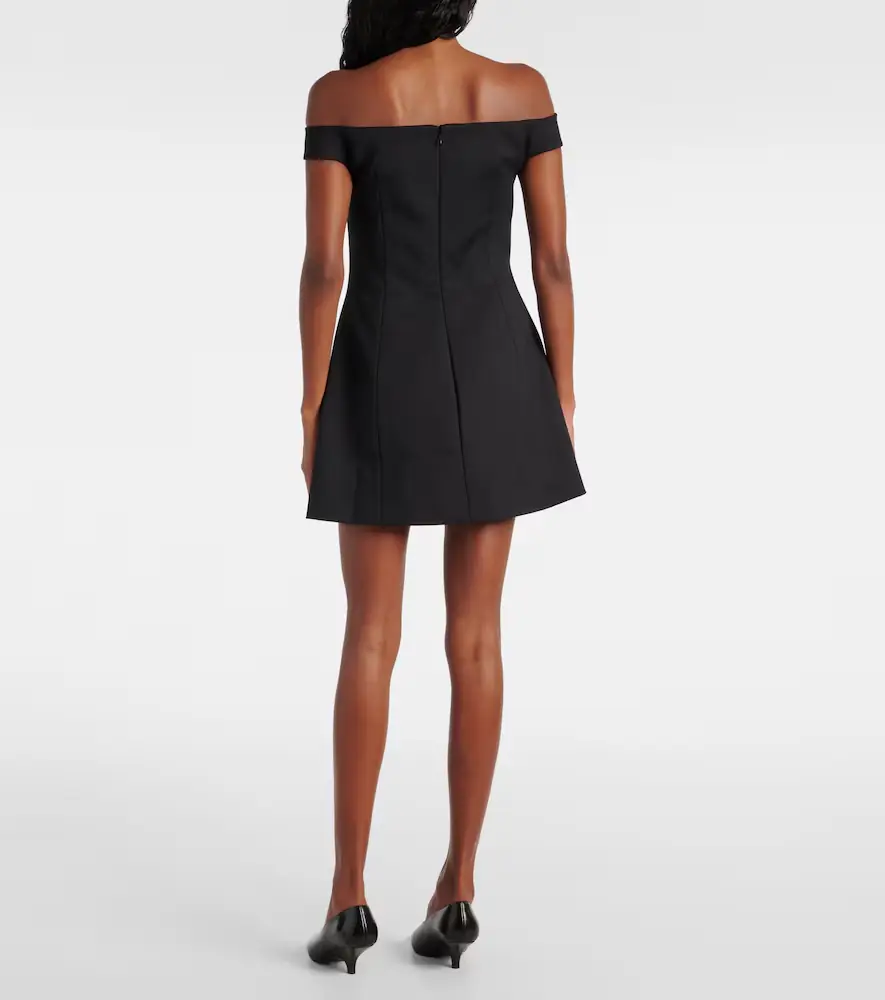 SIR. Sandrine off-shoulder minidress | Thumbnail 4