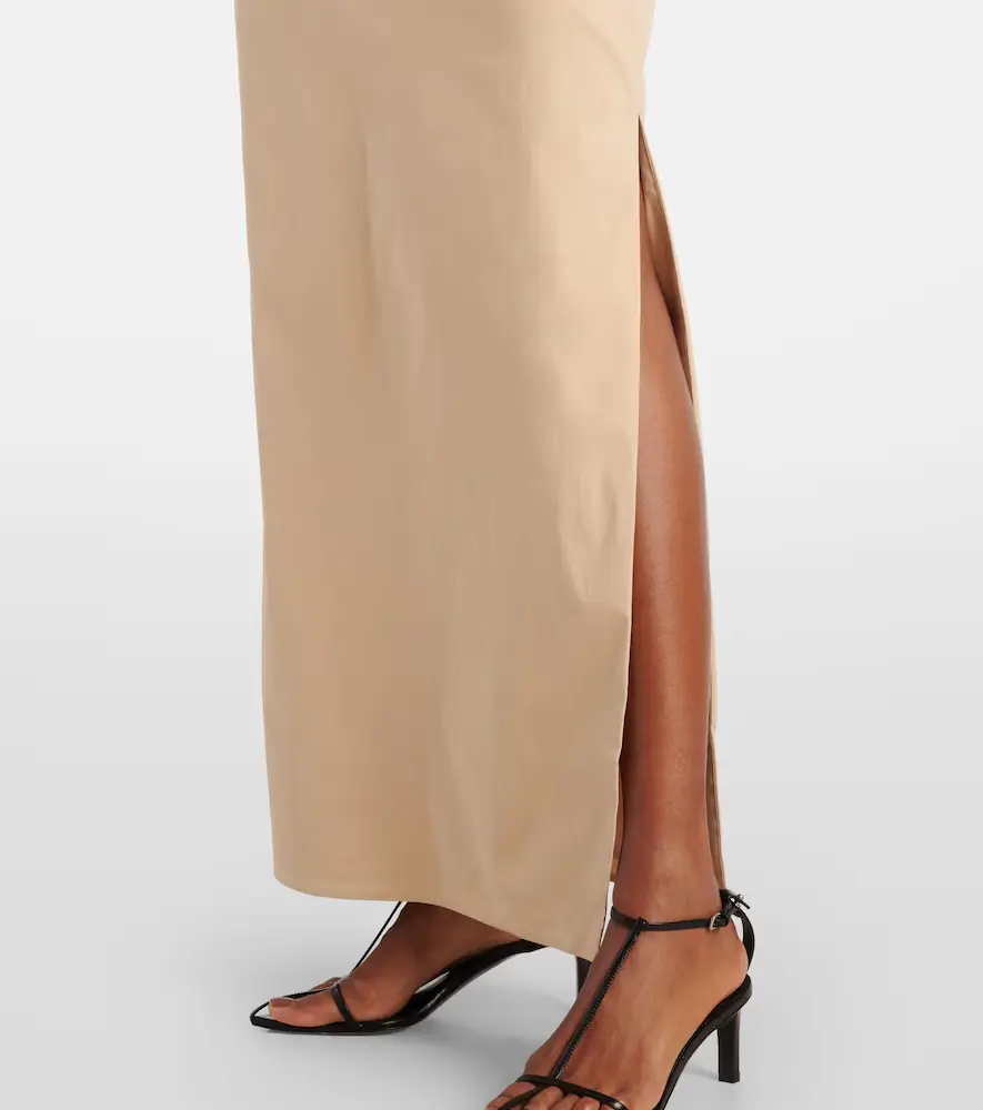 SIR. Dahlia off-shoulder cotton-blend gown | Thumbnail 2