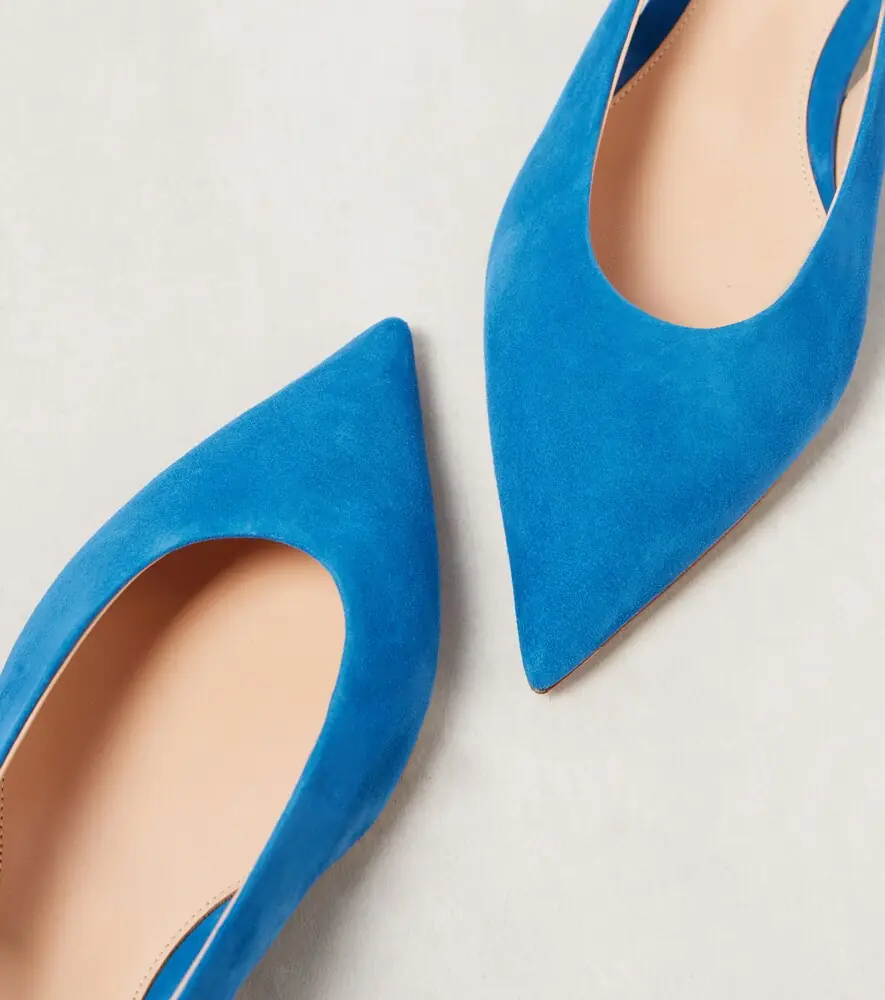 Gianvito Rossi Suede slingback flats | Thumbnail 5 Gianvito Rossi Suede slingback flats | Thumbnail 5