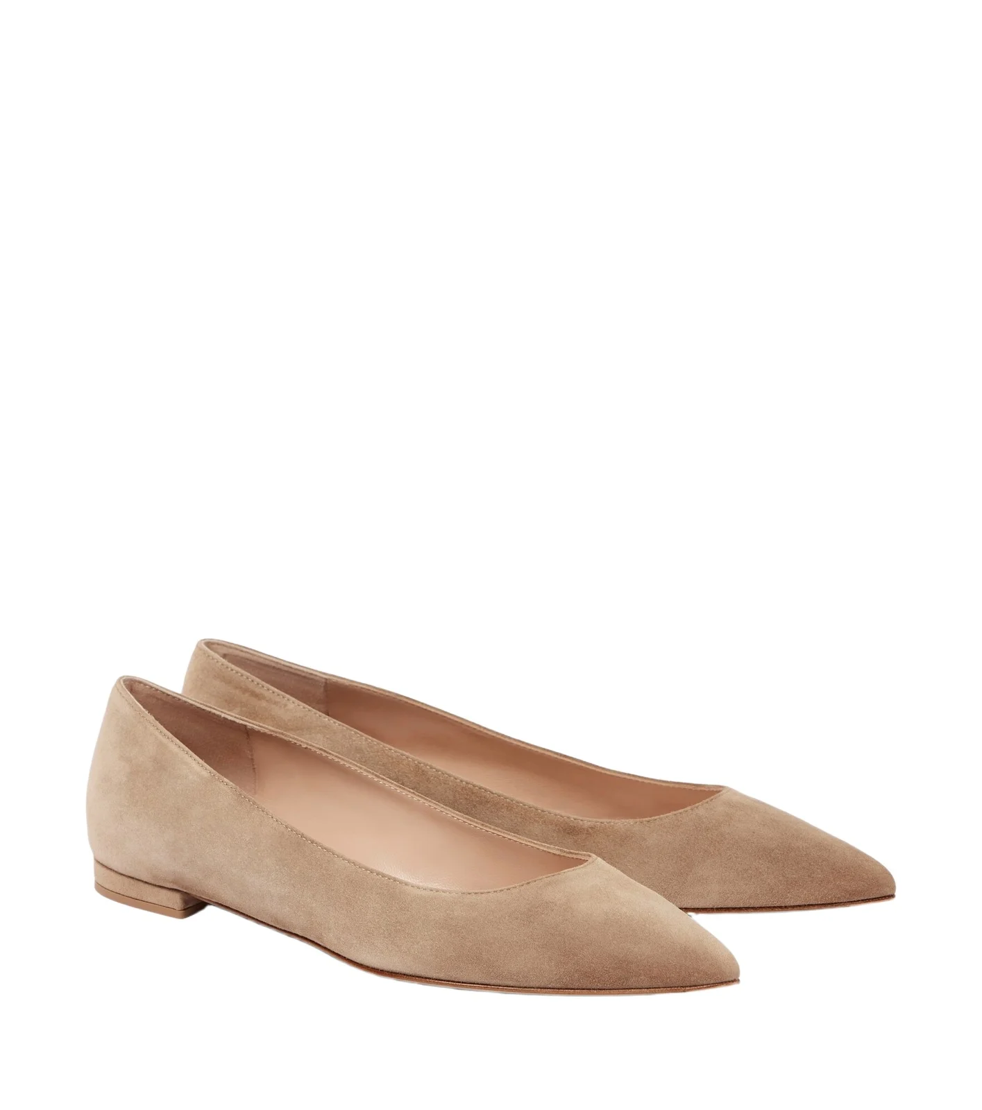 Gianvito suede ballet flats