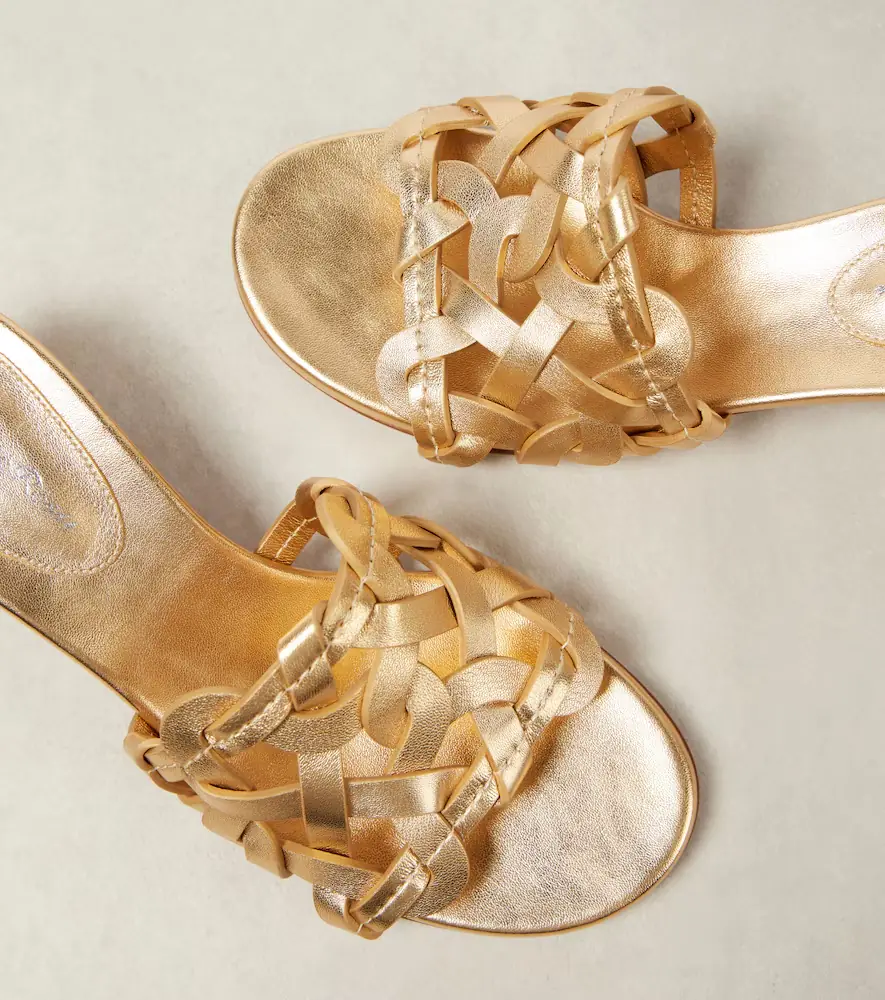 Gianvito Rossi Amalfi 45 leather mules | Thumbnail 4