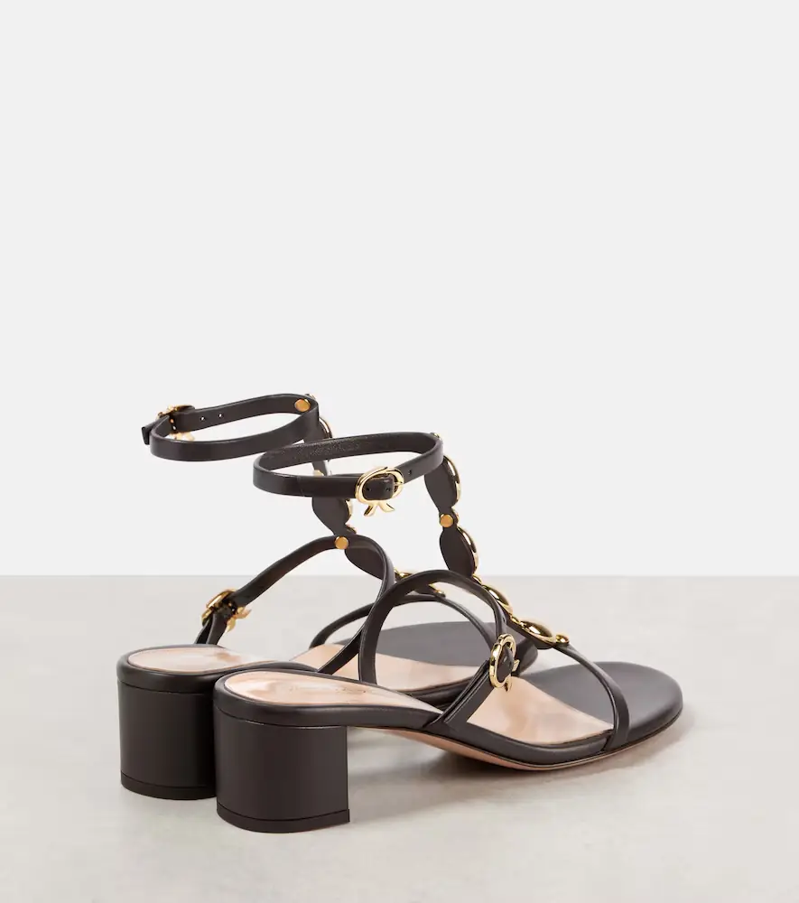 Gianvito Rossi 45 leather sandals | Thumbnail 4