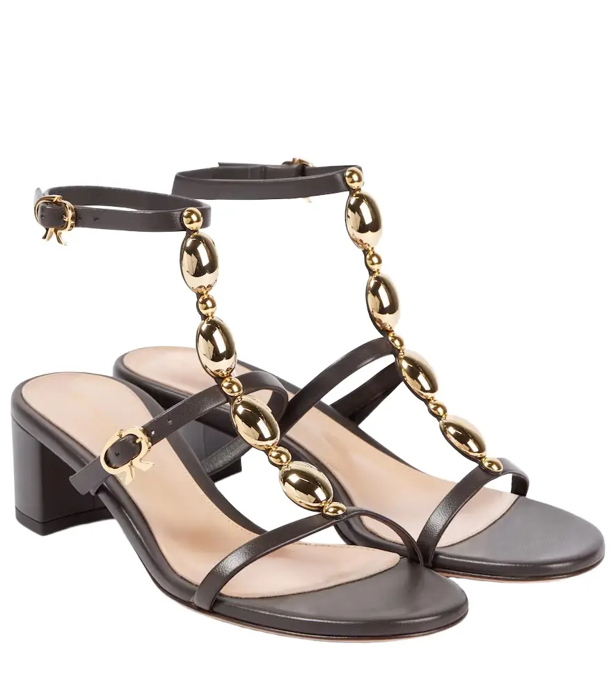 Gianvito Rossi 45 leather sandals