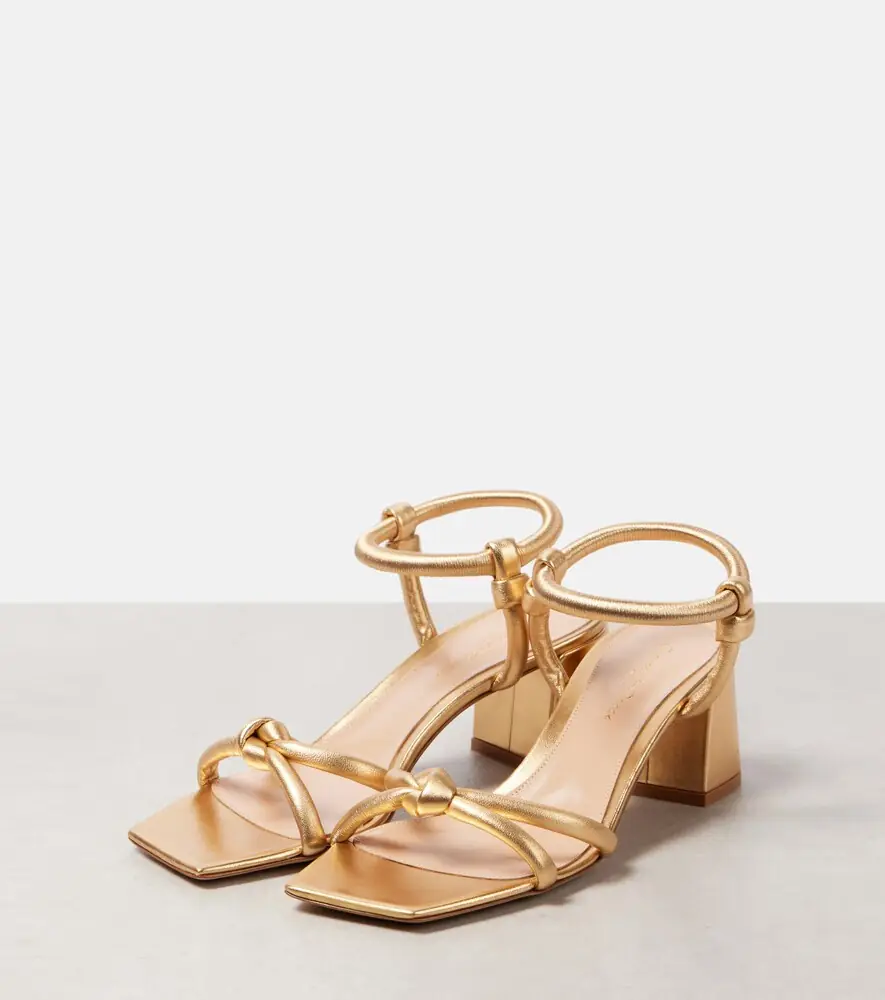 Gianvito Rossi Juno 55 leather sandals | Thumbnail 4