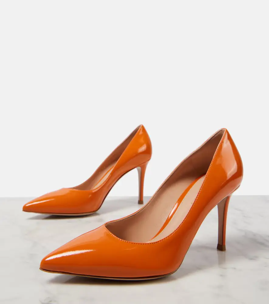 Gianvito Rossi Gianvito patent leather pumps | Thumbnail 3 Gianvito Rossi Gianvito patent leather pumps | Thumbnail 3