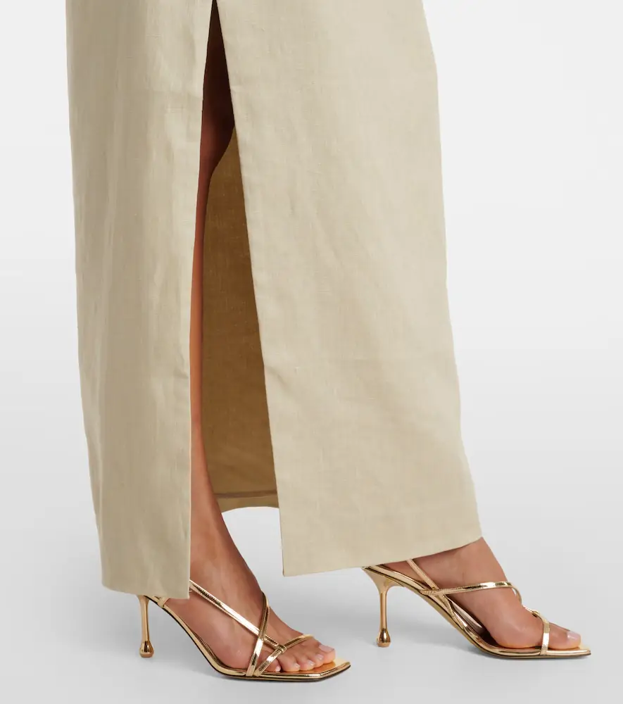 SIR. Tamara linen maxi dress | Thumbnail 2