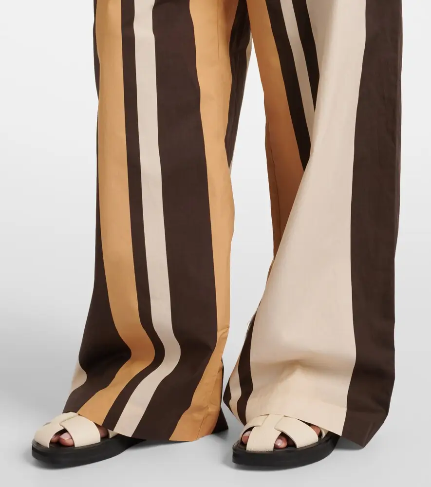 SIR. Savanna striped cotton wide-leg pants | Thumbnail 4