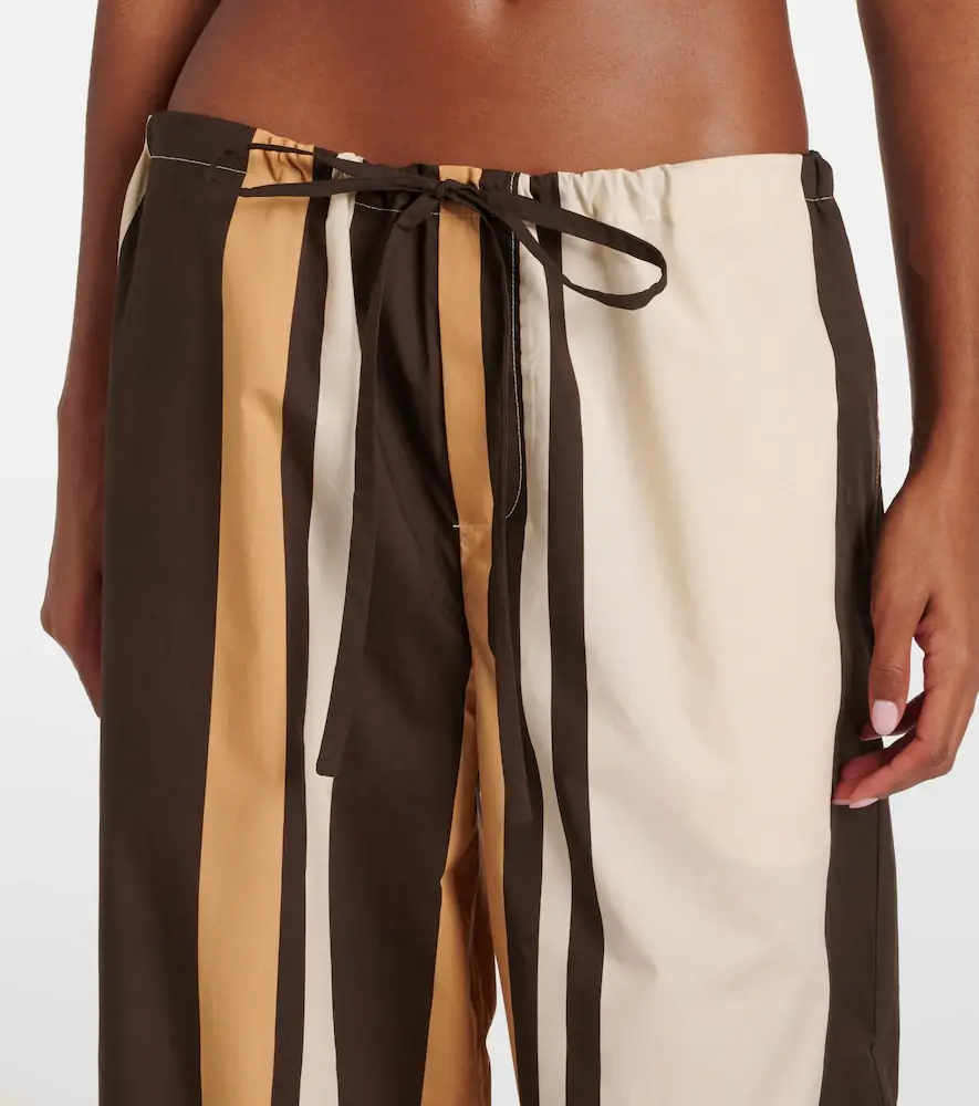 SIR. Savanna striped cotton wide-leg pants | Thumbnail 5