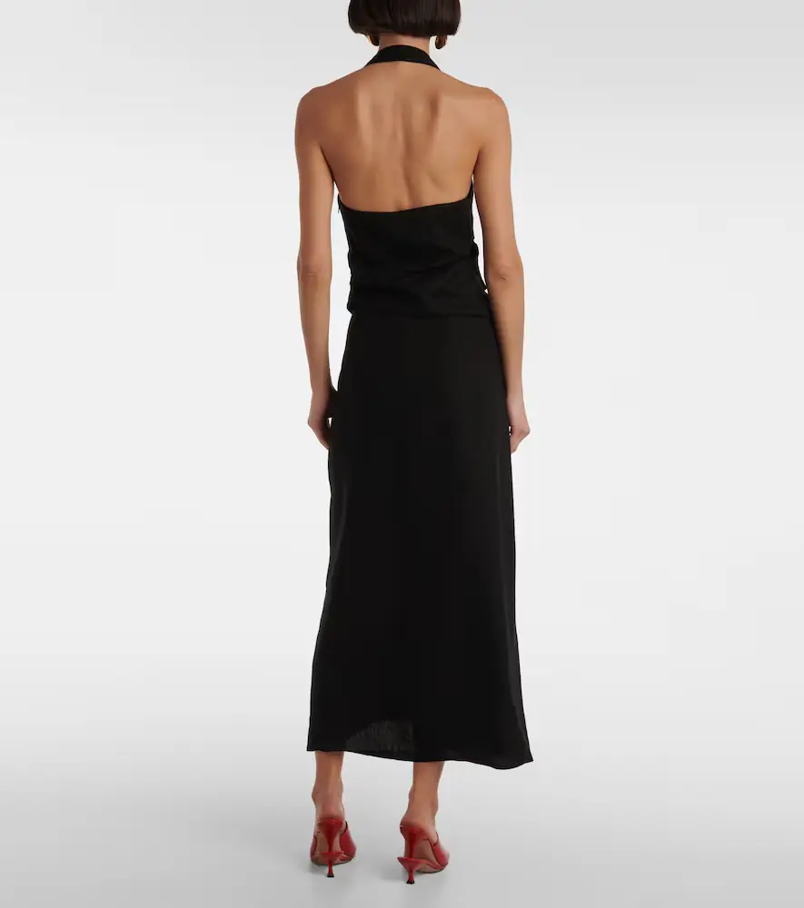 SIR. Dorian linen-blend top | Thumbnail 5