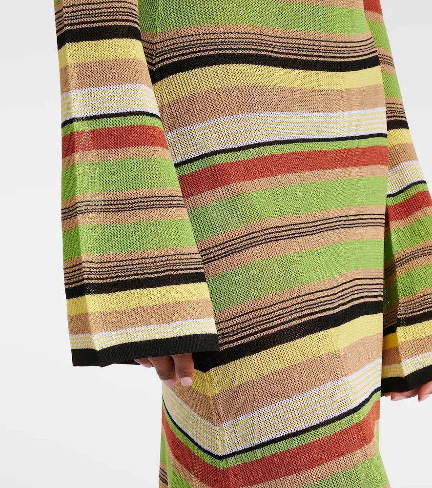 SIR. Coastline striped maxi dress | Thumbnail 7