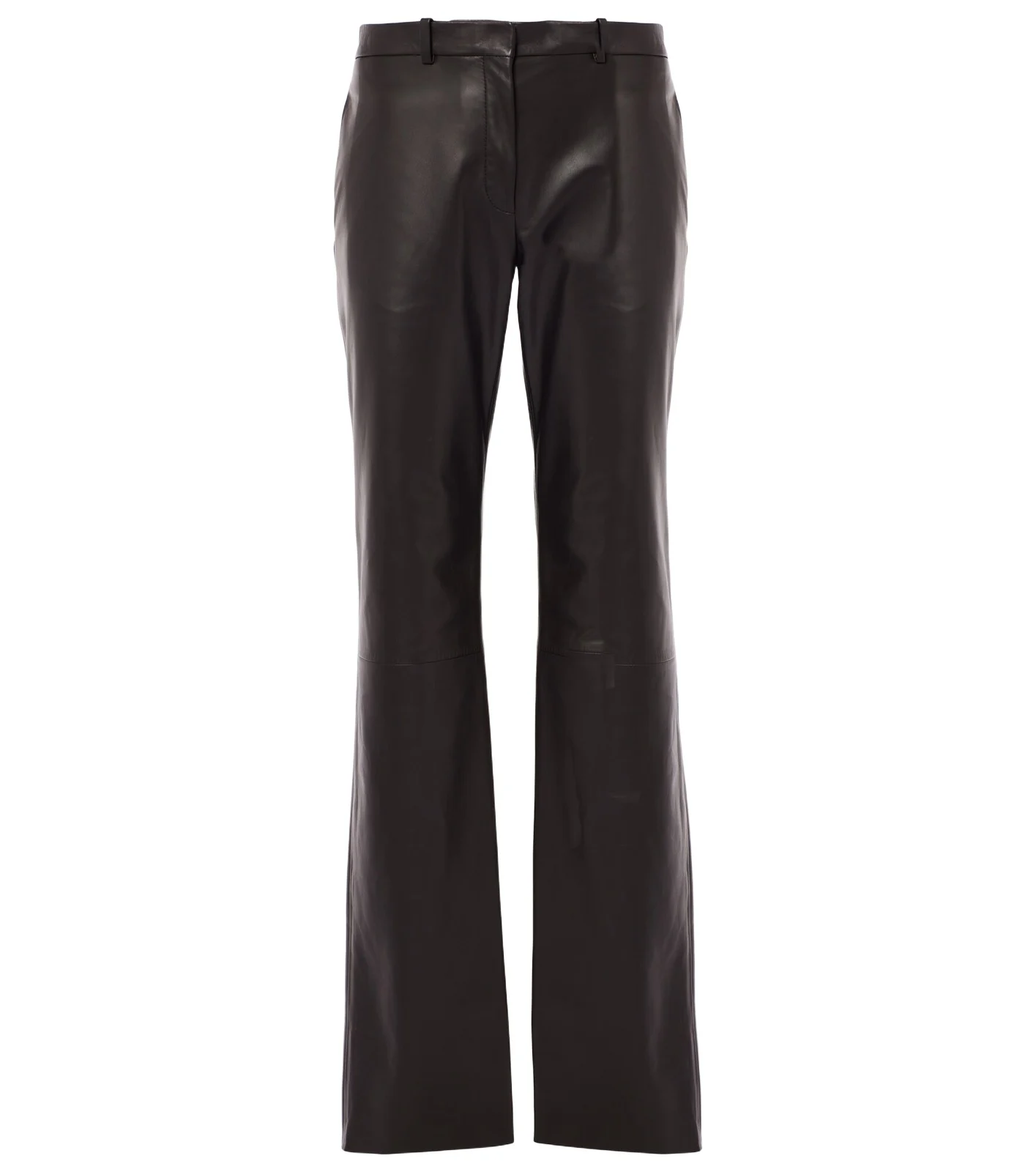Selviese leather straight pants Selviese leather straight pants
