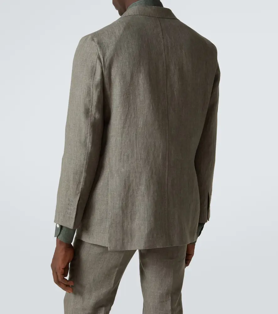 Rubinacci Linen blazer | Thumbnail 6 Rubinacci Linen blazer | Thumbnail 6