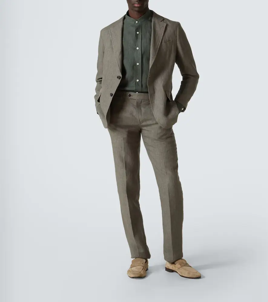 Rubinacci Linen blazer | Thumbnail 7 Rubinacci Linen blazer | Thumbnail 7