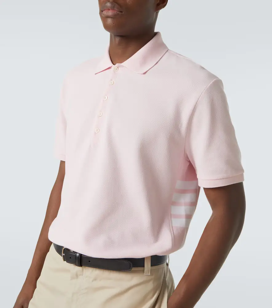Thom Browne 4-Bar cotton polo shirt | Thumbnail 5