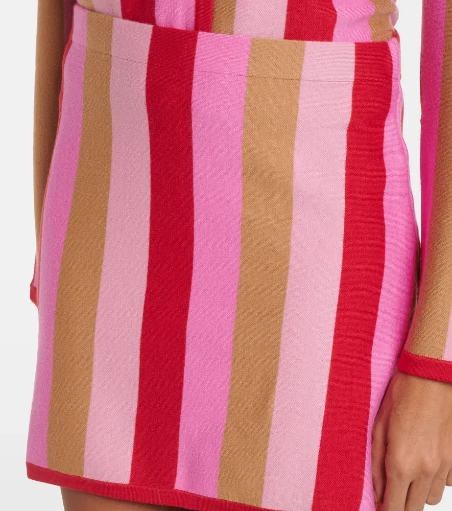 Rixo Liesel wool-blend miniskirt | Thumbnail 4