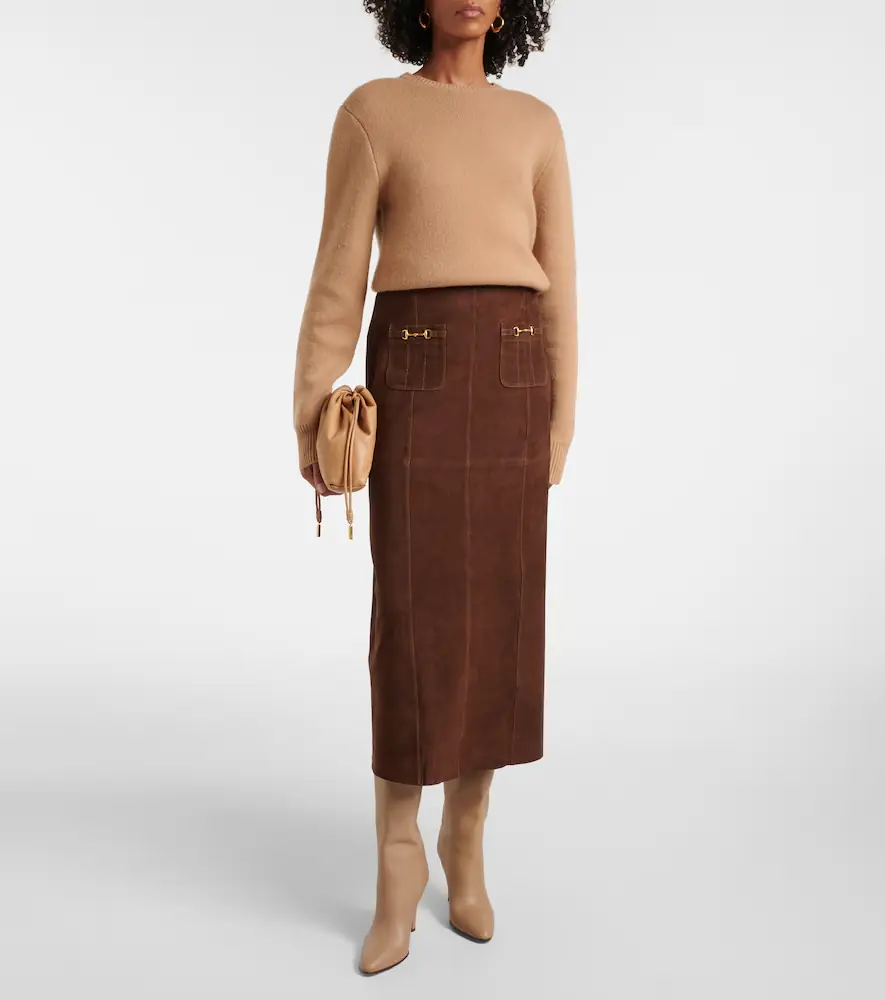 Rixo Edwina suede skirt | Thumbnail 3 Rixo Edwina suede skirt | Thumbnail 3