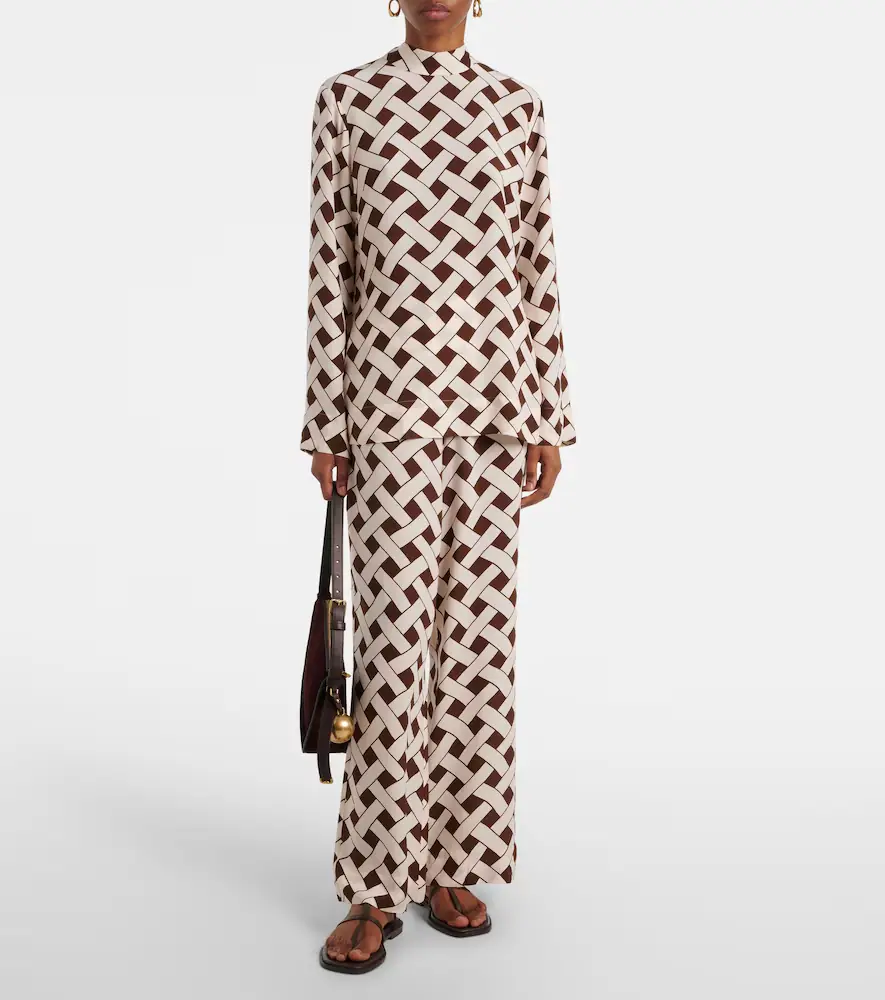 Rixo Isotta printed wide-leg pants | Thumbnail 2
