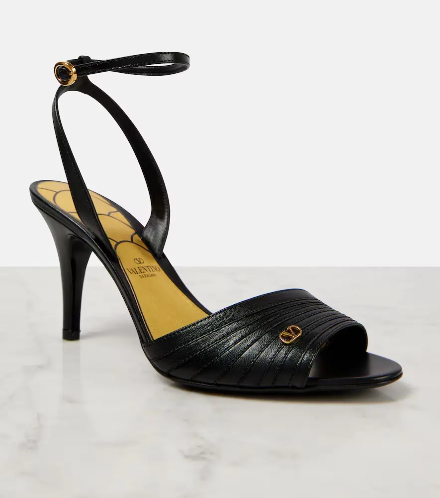 Valentino Garavani Ladycrush 85 embellished leather sandals | Thumbnail 2 Valentino Garavani Ladycrush 85 embellished leather sandals | Thumbnail 2