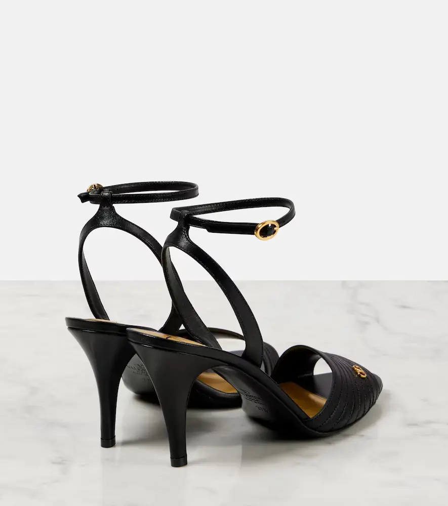 Valentino Garavani Ladycrush 85 embellished leather sandals | Thumbnail 3 Valentino Garavani Ladycrush 85 embellished leather sandals | Thumbnail 3