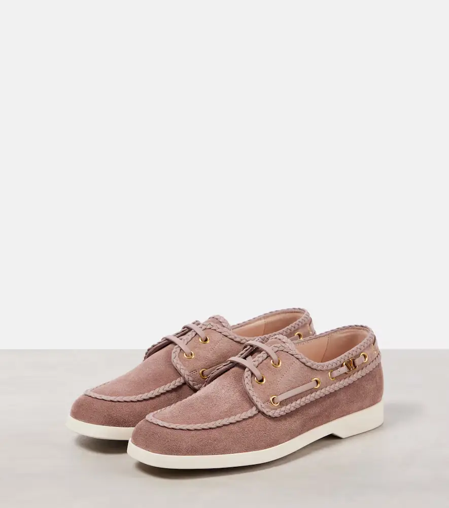 Valentino Garavani Palm Avenue suede boat shoes | Thumbnail 2