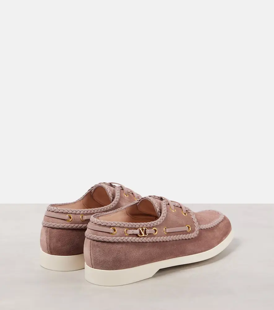 Valentino Garavani Palm Avenue suede boat shoes | Thumbnail 3