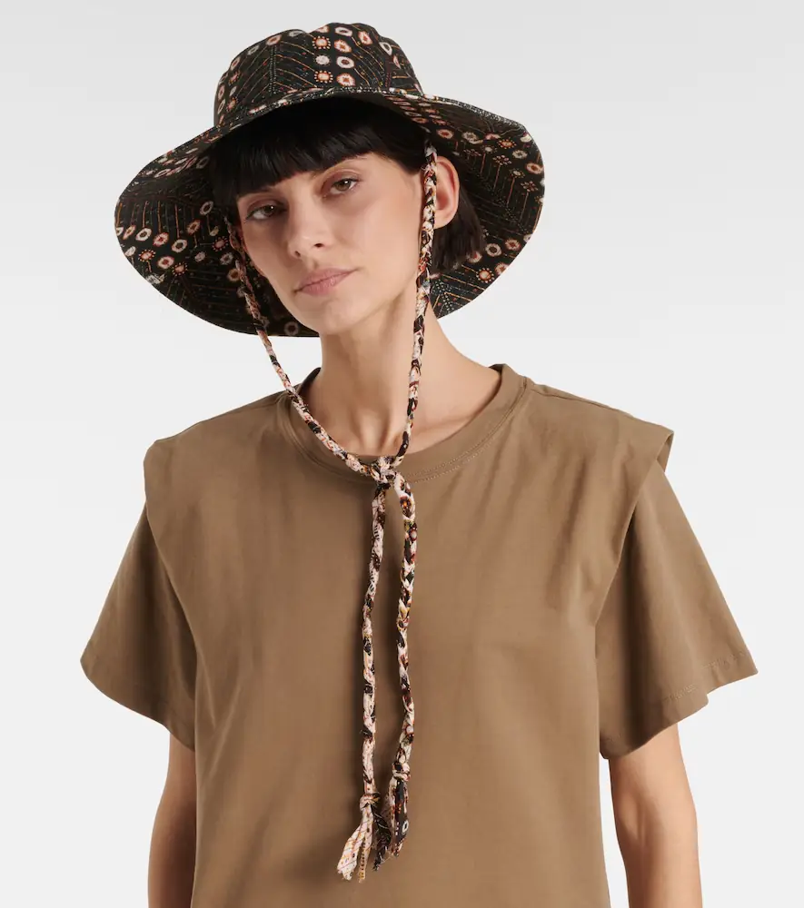 Isabel Marant Delya denim bucket hat | Thumbnail 2