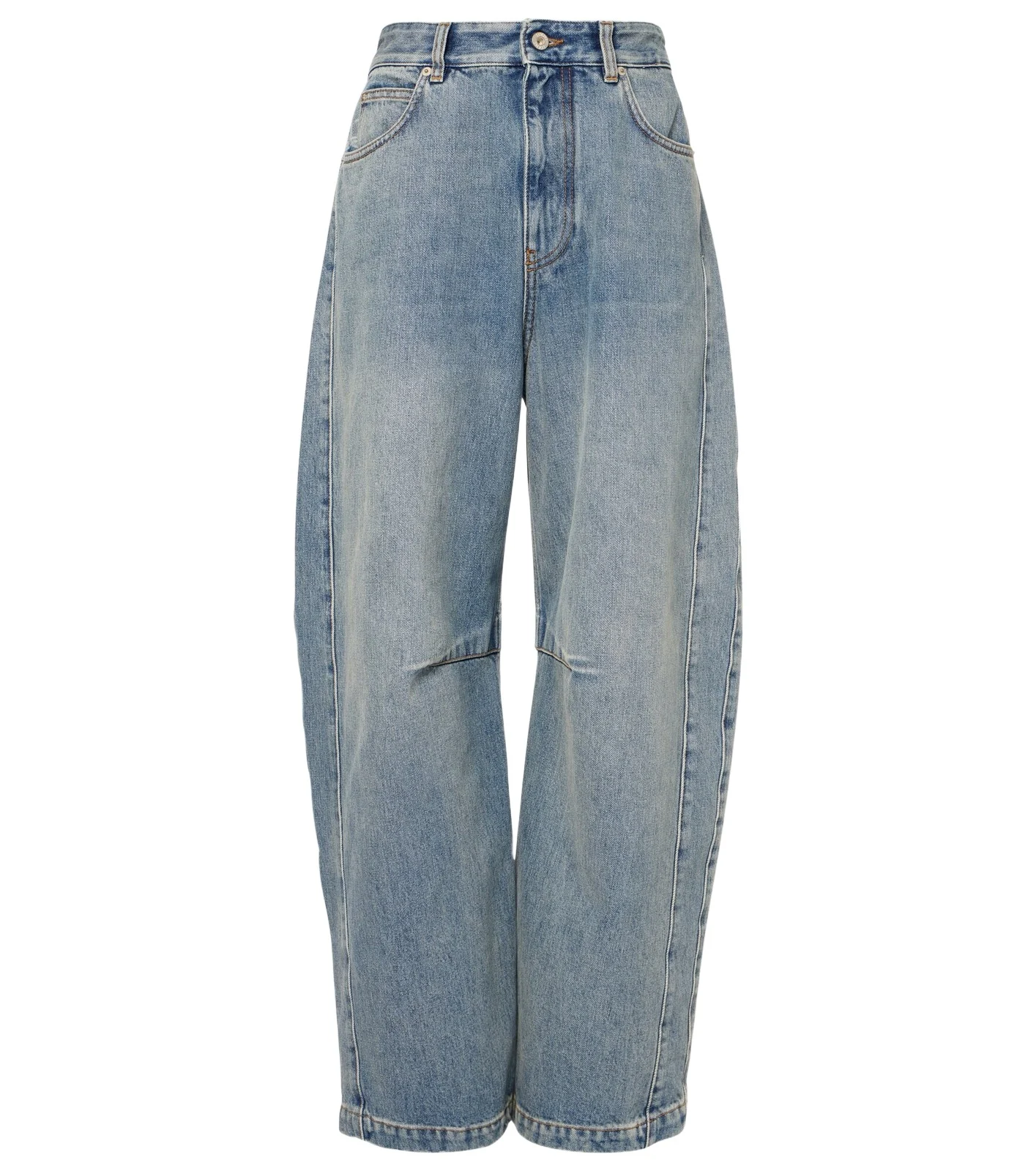 Loewe Anagram barrel-leg jeans