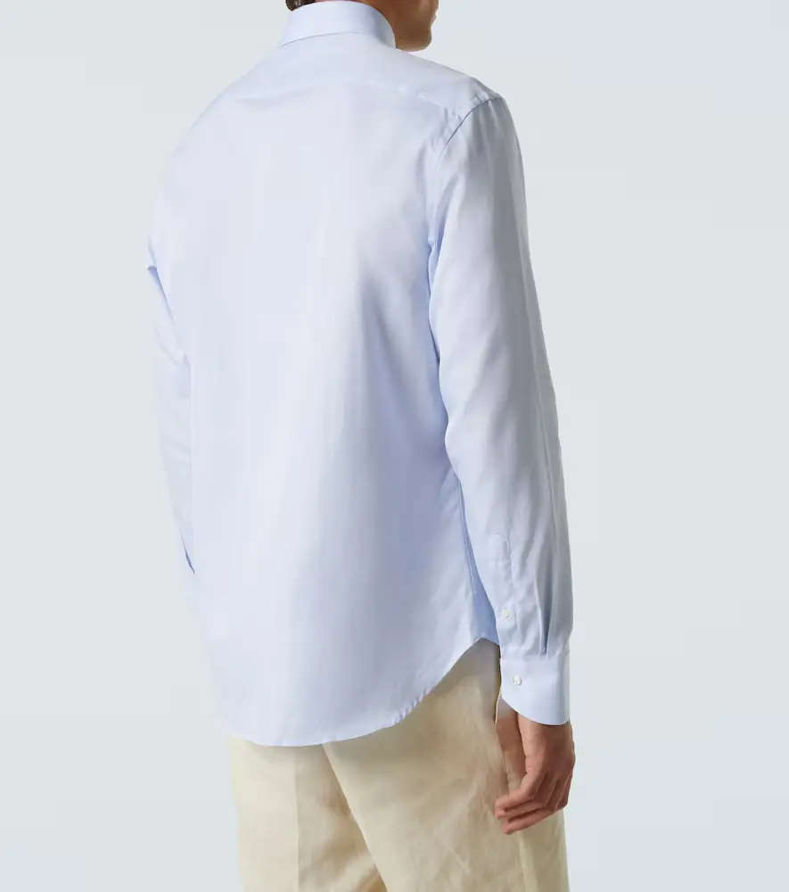 Canali Cotton poplin shirt | Thumbnail 2