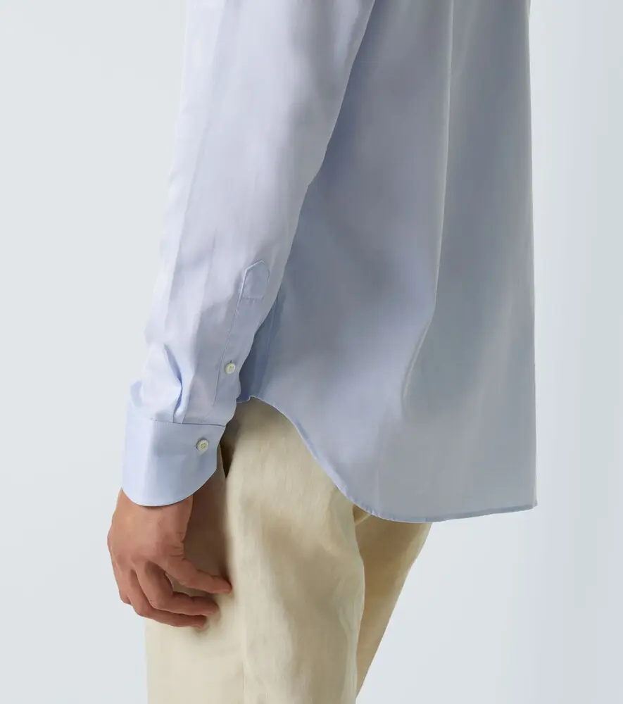 Canali Cotton poplin shirt | Thumbnail 3