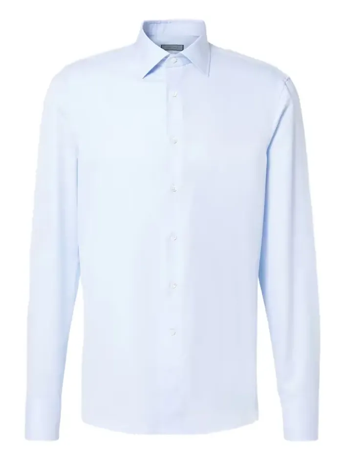 Cotton poplin shirt