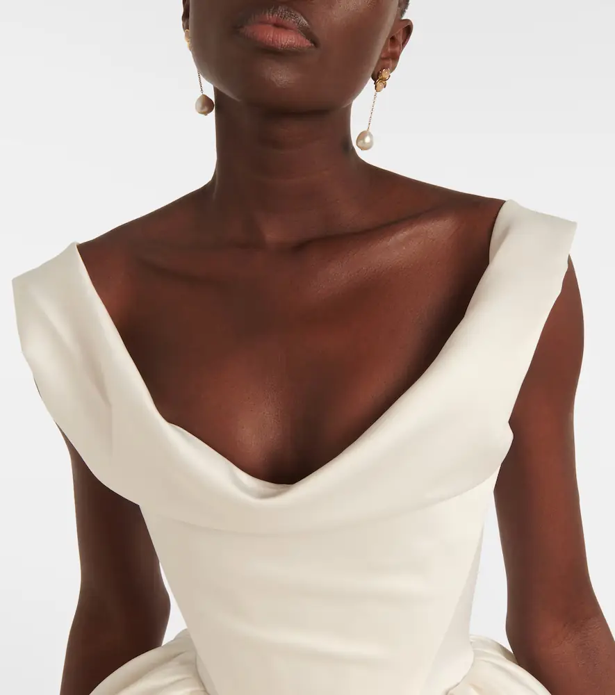 Vivienne Westwood Bridal Bagatelle satin minidress | Thumbnail 3