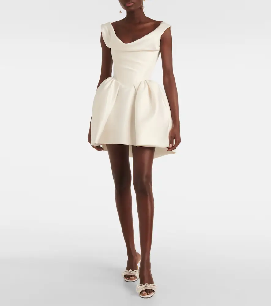 Vivienne Westwood Bridal Bagatelle satin minidress | Thumbnail 4