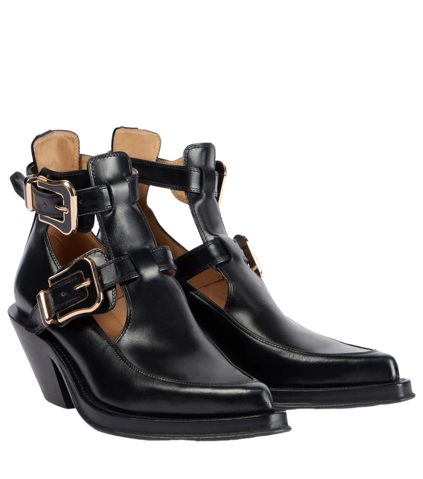 Castro leather ankle boots