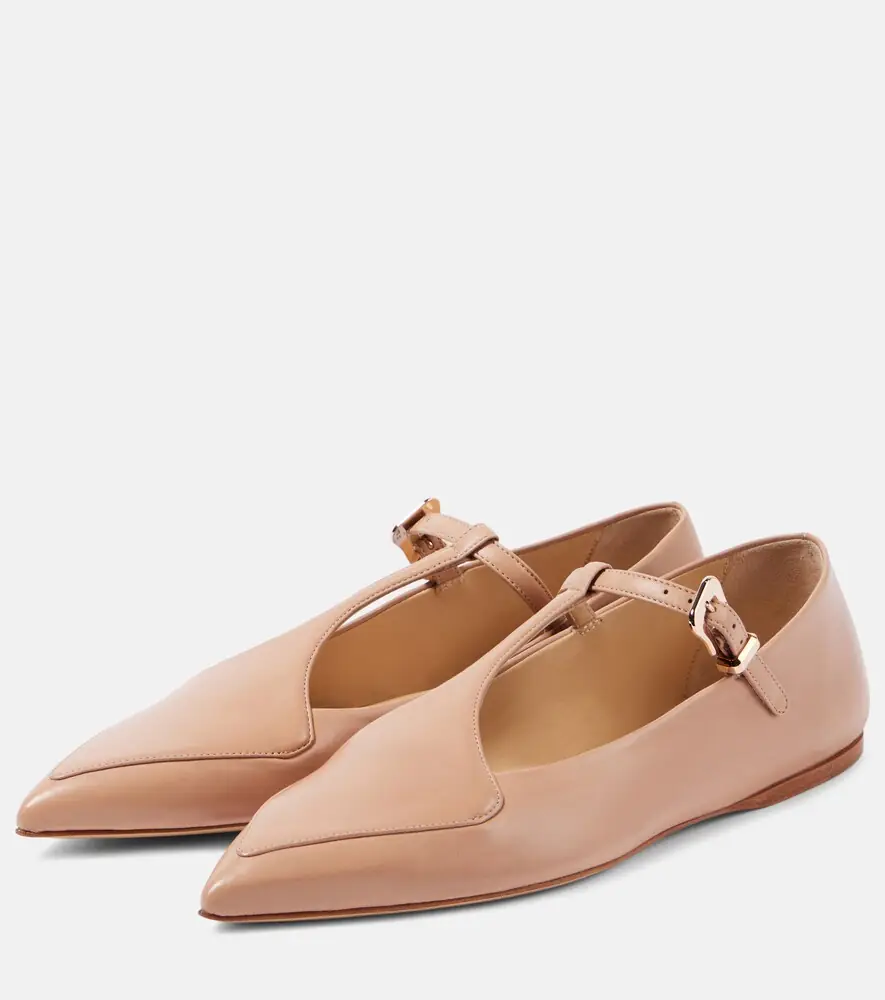 Gabriela Hearst Liv leather ballet flats | Thumbnail 3 Gabriela Hearst Liv leather ballet flats | Thumbnail 3