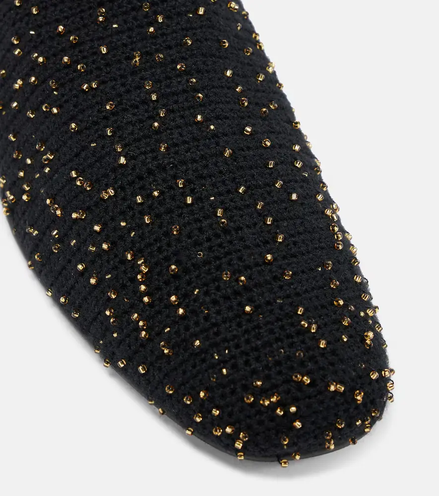 Gabriela Hearst Aris embellished knitted ballet flats | Thumbnail 2 Gabriela Hearst Aris embellished knitted ballet flats | Thumbnail 2