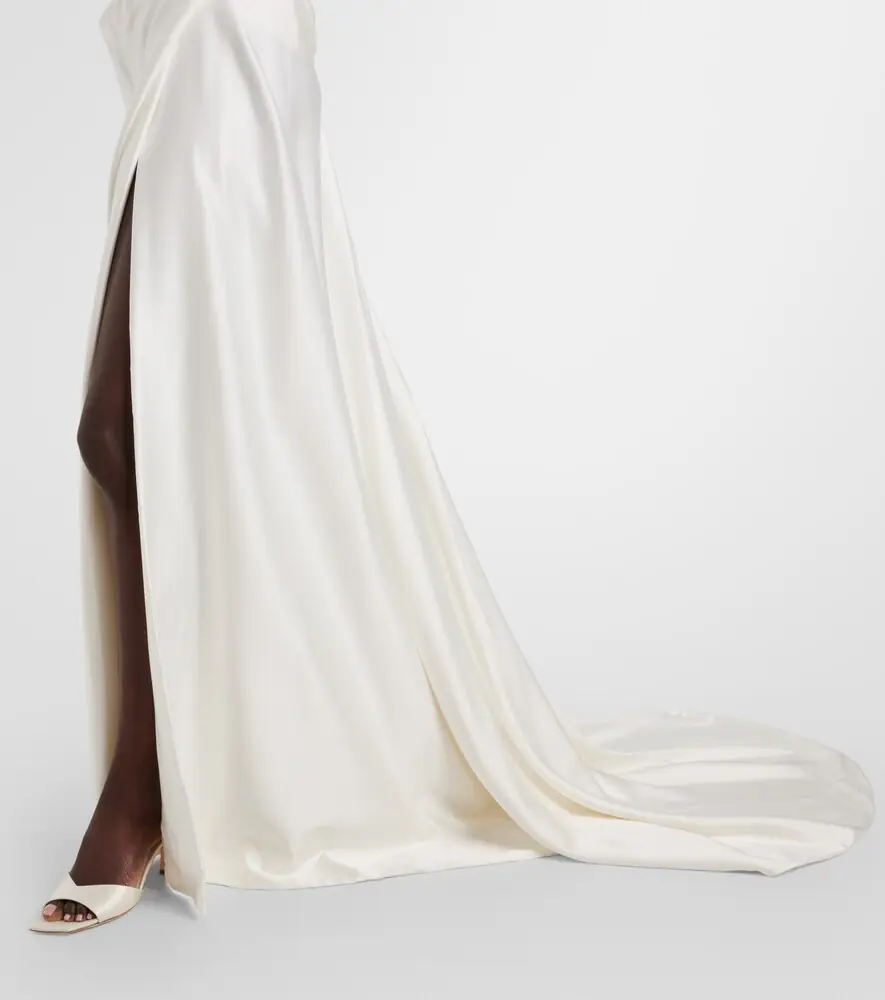 Vivienne Westwood Bridal Ember off-shoulder satin corset gown | Thumbnail 6