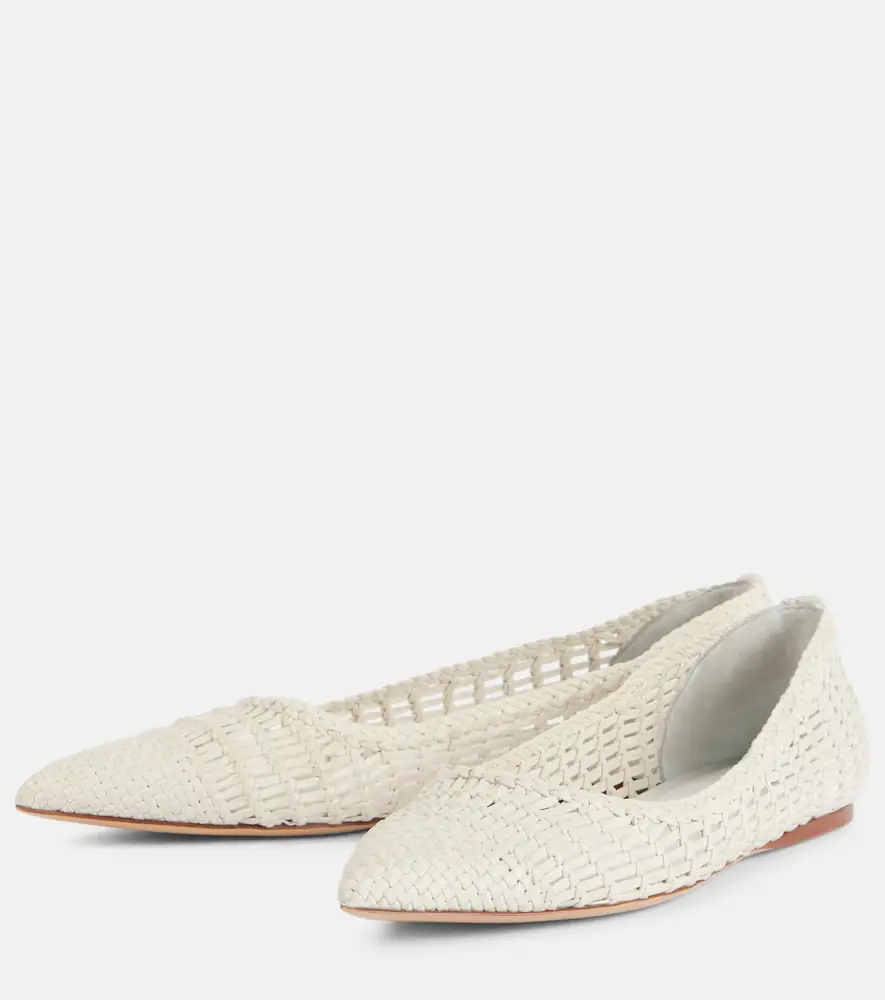 Gabriela Hearst Milos woven leather ballet flats | Thumbnail 3 Gabriela Hearst Milos woven leather ballet flats | Thumbnail 3