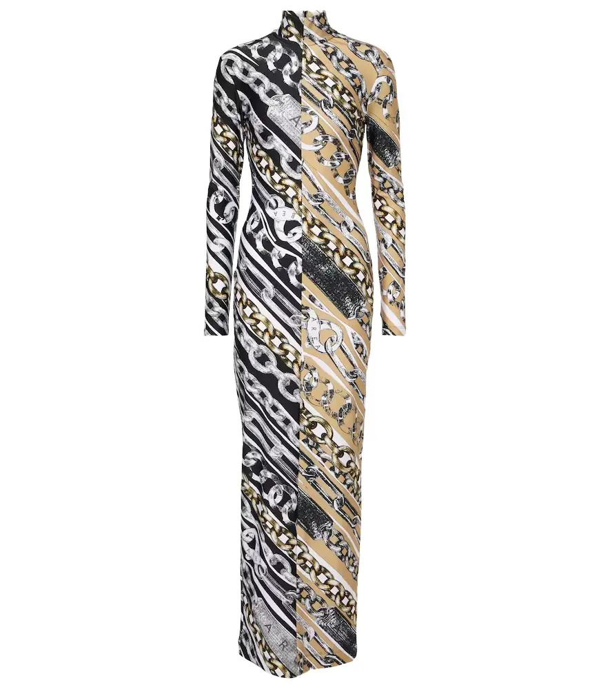 Area Colorblocked printed maxi dress | Image 1 Area Colorblocked printed maxi dress | Image 1